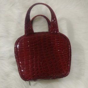 Leif Reptile Print Travel Bag